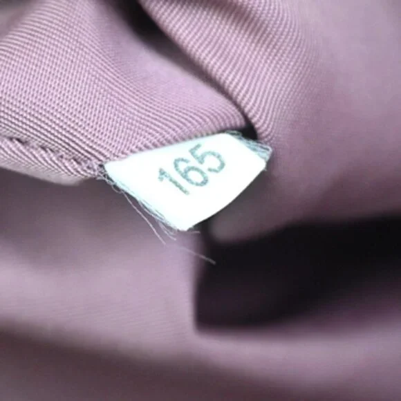 PRADA Logo Tote Shoulder Tote Bag Nylon Saffiano Leather Pink Red GHW 88KC483 - Picture 11 of 15